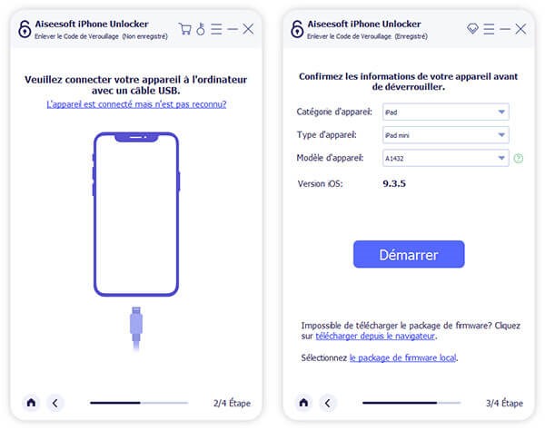 télécharger le package du firmware