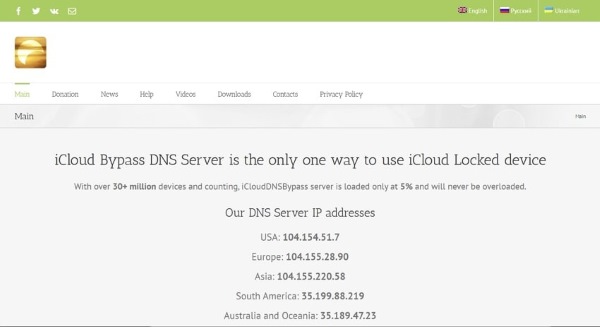 icloud dns bypass