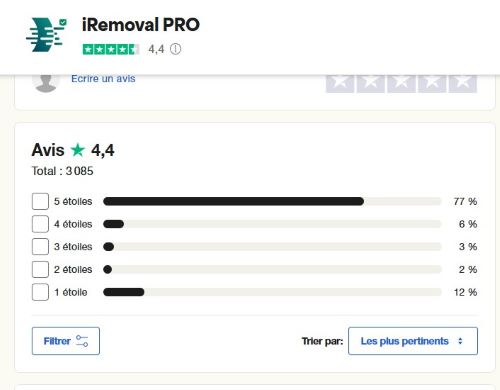 trustpilot iremoval pro