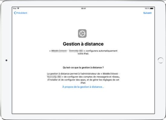 gestion à distance