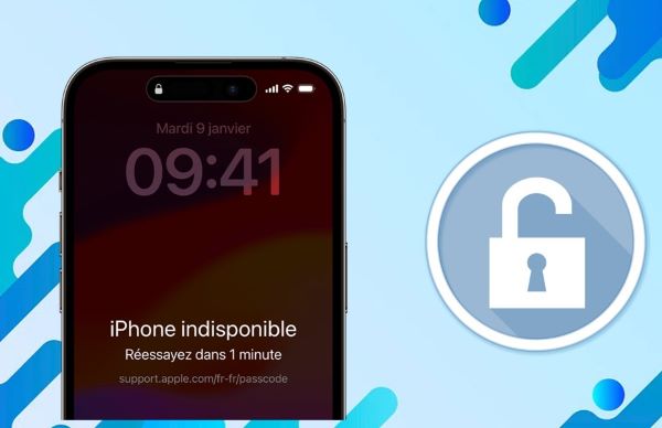 déverrouiller code verrouillage iPhone